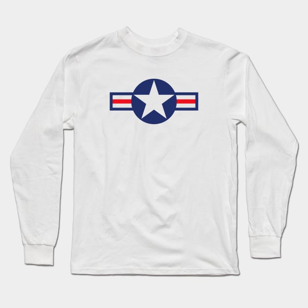 Mod.15 US Air Force USAF Air Corps Long Sleeve T-Shirt by parashop